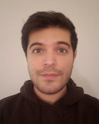  a person looking at the camera