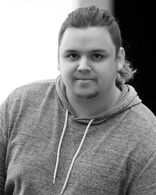 A person looking at the camera